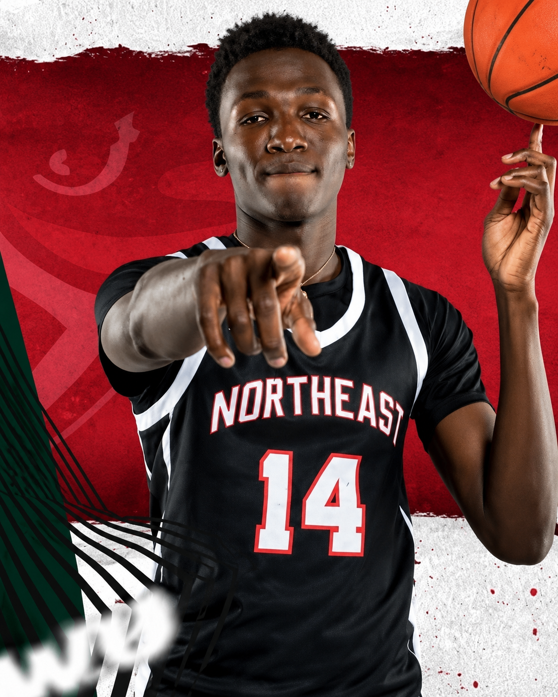 Bryan Rolle — Northeast CC Hawks #14